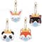 Sparkly Selections Animals Wearing Masks Diamond Painting Keychains Kit